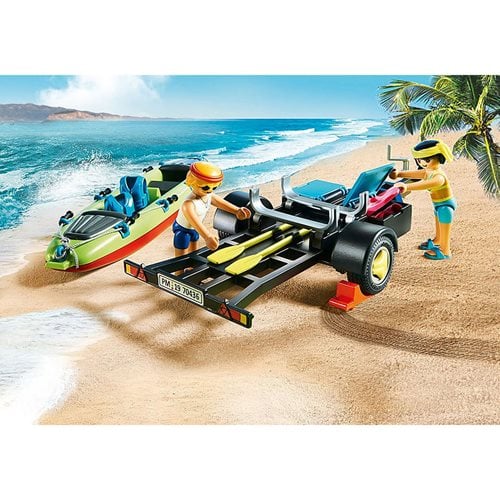 Playmobil 70436 Beach Car with Canoe