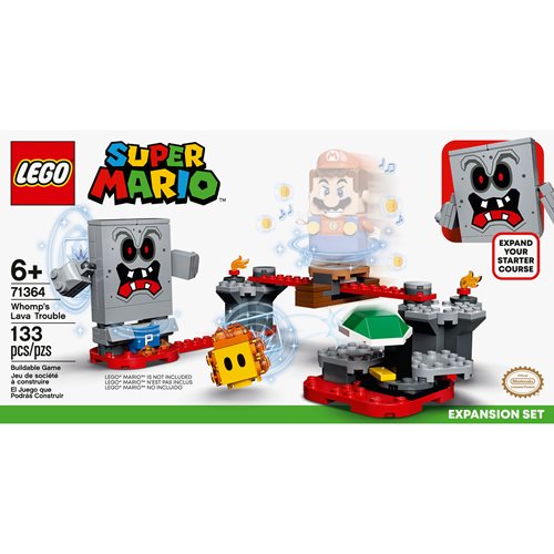 LEGO 71364 Super Mario Whomp's Lava Trouble Expansion Set