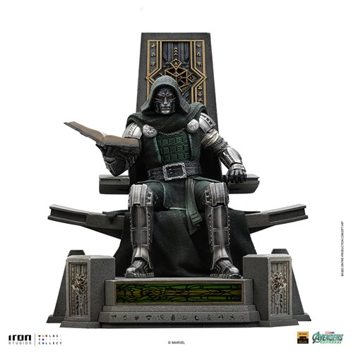 Avengers: Doomsday Doctor Doom on Throne 1:10 Art Scale Limited Edition Statue