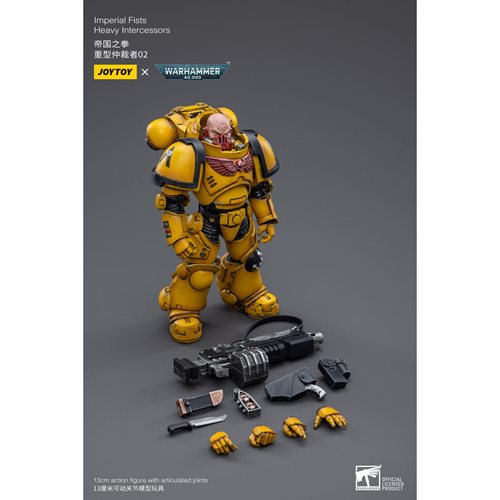 Joy Toy Warhammer 40,000 Imperial Fists Heavy Intercessors 02 1:18 Scale Action Figure