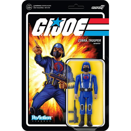 G.I. Joe Cobra Trooper (H-Back Tan) 3 3/4-Inch ReAction Figure