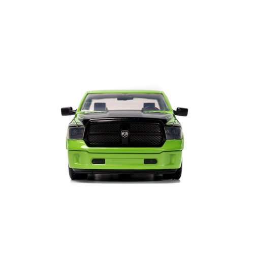 Hollywood Rides Marvel Avengers 2014 Ram 1500 1:24 Scale Die-Cast Metal Vehicle with Hulk Figure
