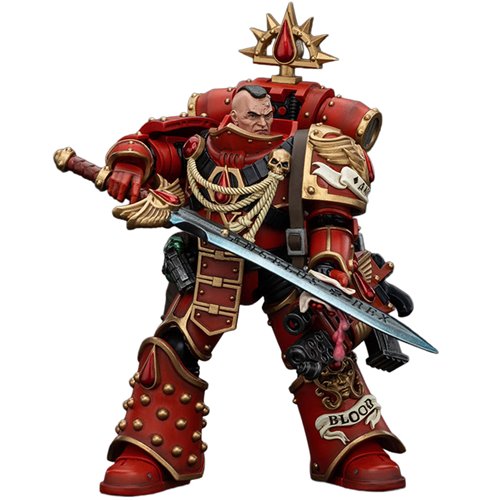 Joy Toy Warhammer The Horus Heresy Blood Angels Raldoron First Captain 1:18 Scale Action Figure