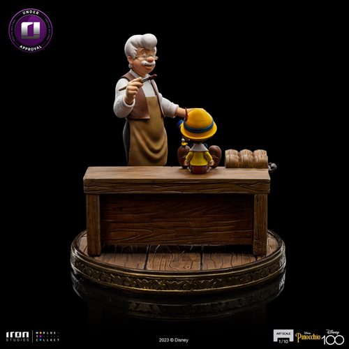 Disney 100 Pinocchio and Geppetto Art Scale Limited Edition 1:10 Statue