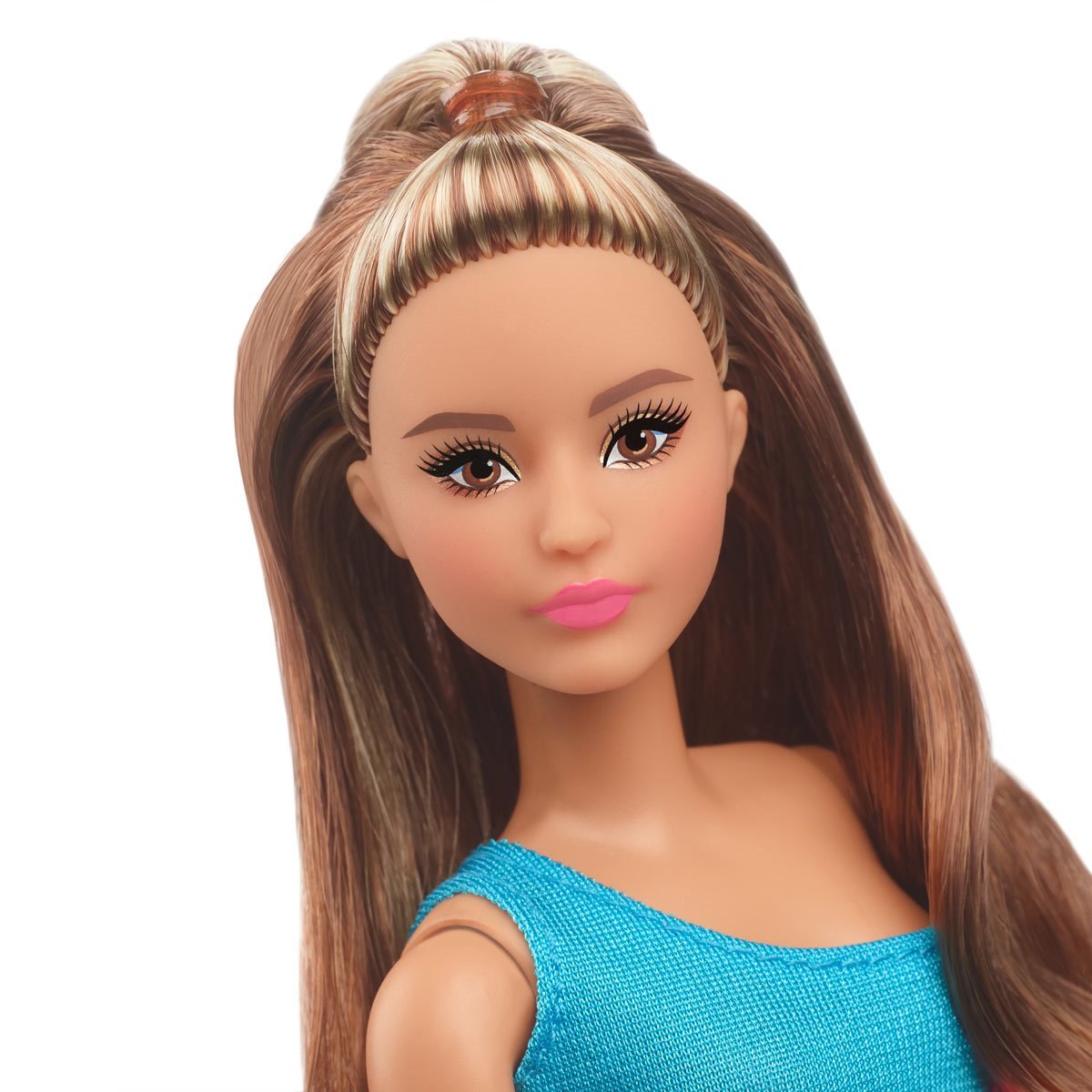  Barbie Looks Doll, Collectible & Posable with Wavy
