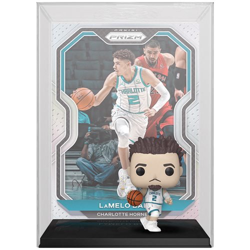NBA LaMelo Ball Pop! Trading Card Figure with Case