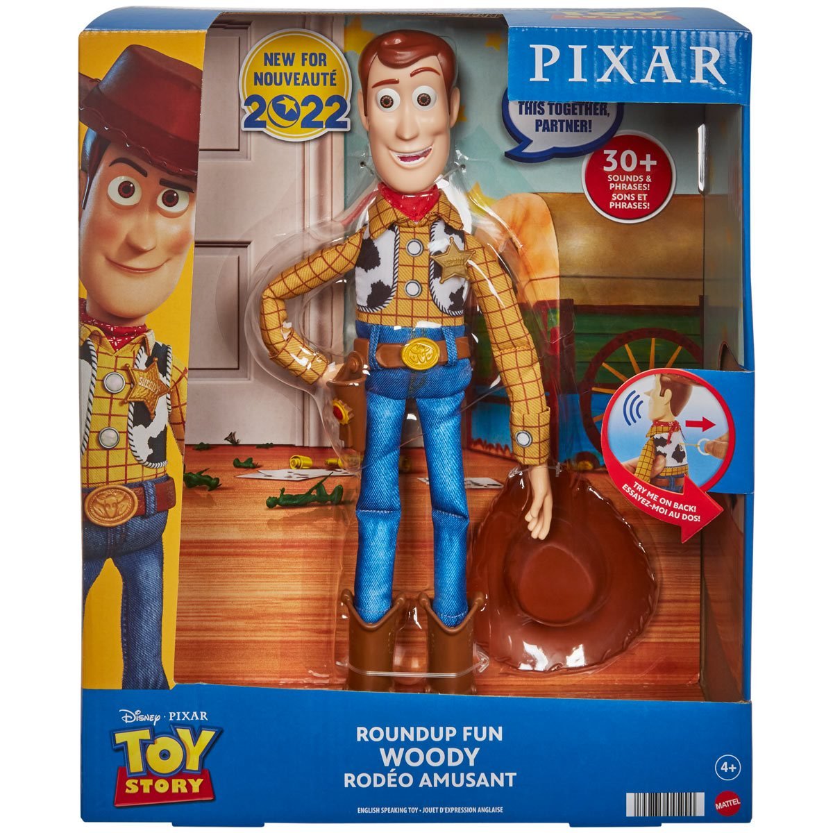 Disney Pixar Toy Story Roundup Fun Woody Action Figure