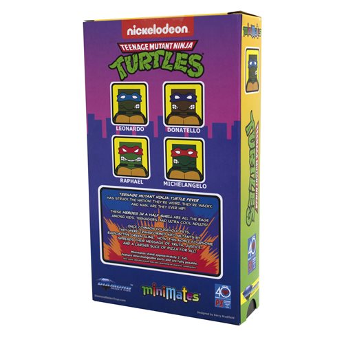 Teenage Mutant Ninja Turtles Minimates Retro Box Set - Previews Exclusive
