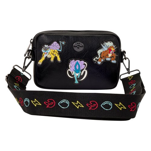 Pokemon Legendary Beasts Crossbody Sling Bag with Coin Bag