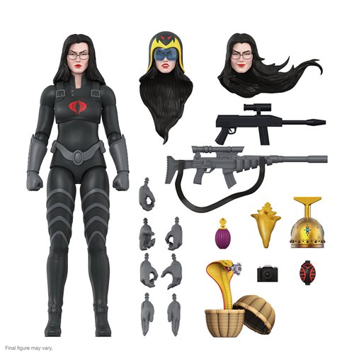 G.I. Joe Ultimates Baroness (Black Suit) 7-Inch Action Figure
