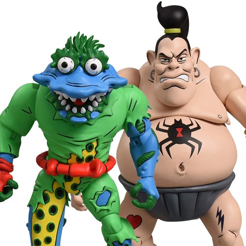 Teenage Mutant Ninja Turtles (1987 Cartoon) Tattoo and Wyrm 7-Inch Scale Action Figure 2-Pack
