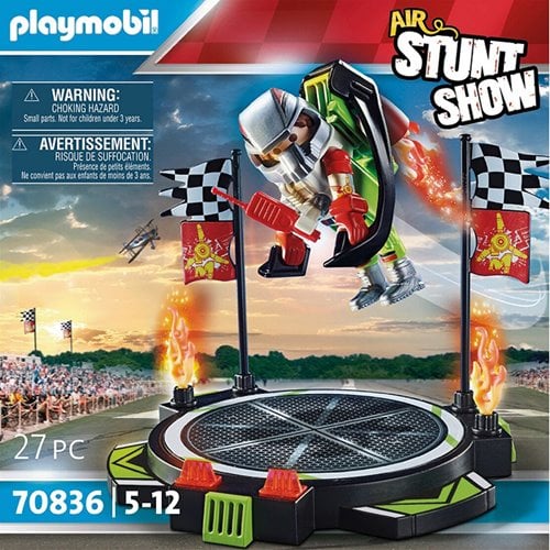 Playmobil 70836 Air Stunt Show Stuntman with Jetpack