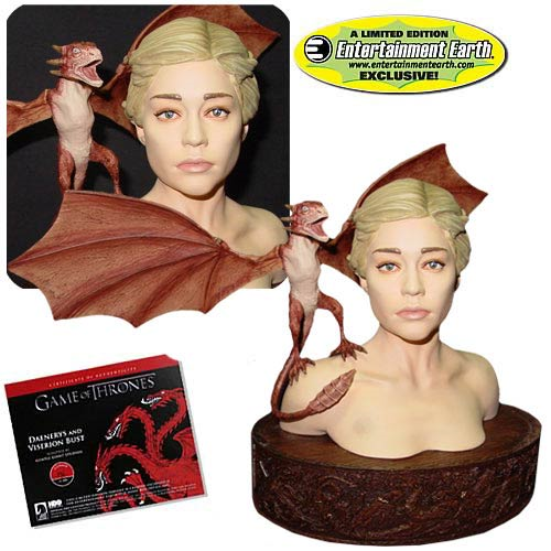 EE Exclusive Game of Thrones Daenerys Targaryen with Viserion Bust