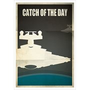 Star Wars Catch of the Day by Jason Christman Paper Giclee Art Print