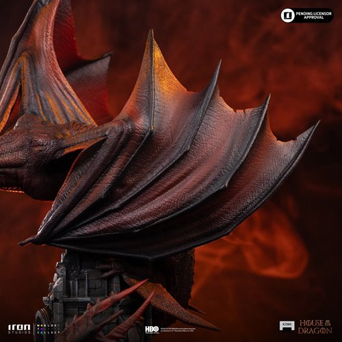 House of the Dragon Caraxes Icons Statue