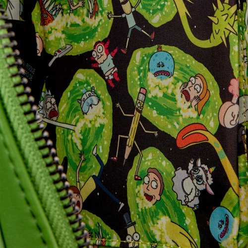Rick and Morty Pickle Rick Crossbody Sling Bag