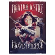 Wonder Woman Fight For Justice MightyPrint Wall Art Print