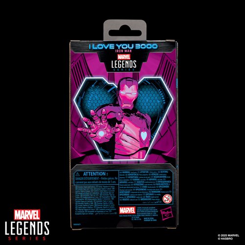 Iron Man Marvel Legends Series I Love You 3000 6-Inch Action Figure