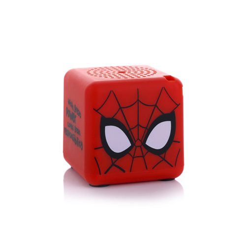 Spider-Man Web Face Square Bitty Boomers Bluetooth Mini-Speaker