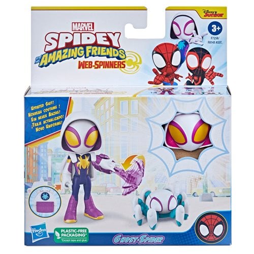 Spidey and His Amazing Friends Web-Spinners Figures Wave 1