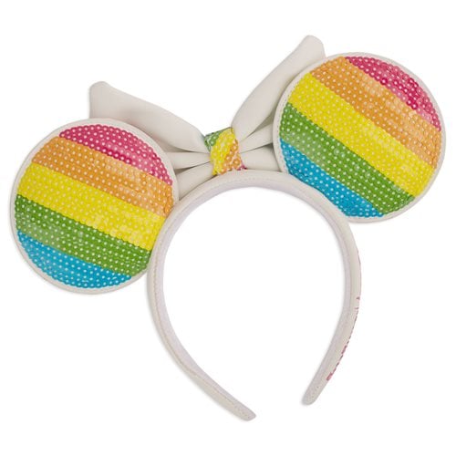 Minnie Mouse Rainbow Sequins Ears