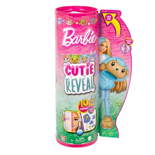 Barbie Cutie Reveal Teddy Bear as Dolphin Doll