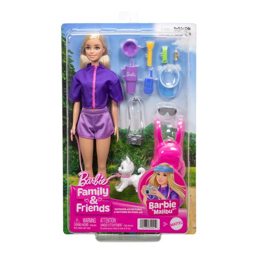 Barbie Family & Friends Malibu Outdoor Adventures Doll