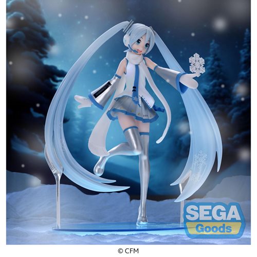 Vocaloid Hatsune Miku Snow Miku Sky Town Version Luminasta Statue