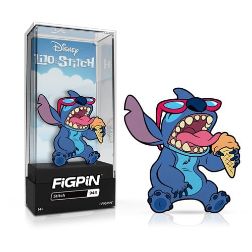 Lilo & Stitch Ice Cream Stitch FiGPiN Classic 3-Inch Enamel Pin