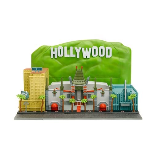 Hollywood Walk of Fame 100th Anniversary Nano Hollywood Rides Nano Scene Diorama with Vehicles