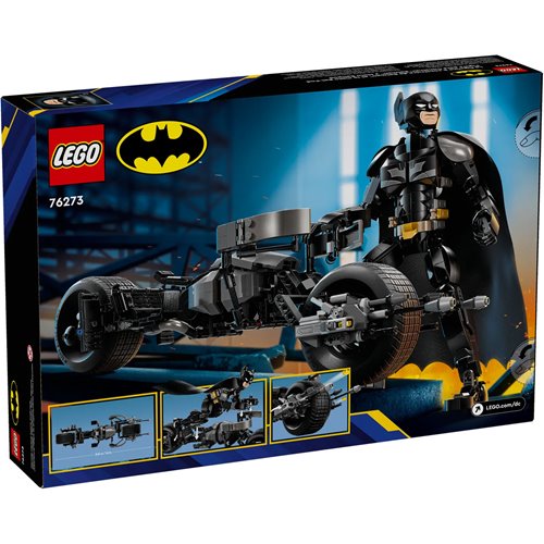 LEGO 76273 Batman Construction Figure and the Bat-Pod Bike