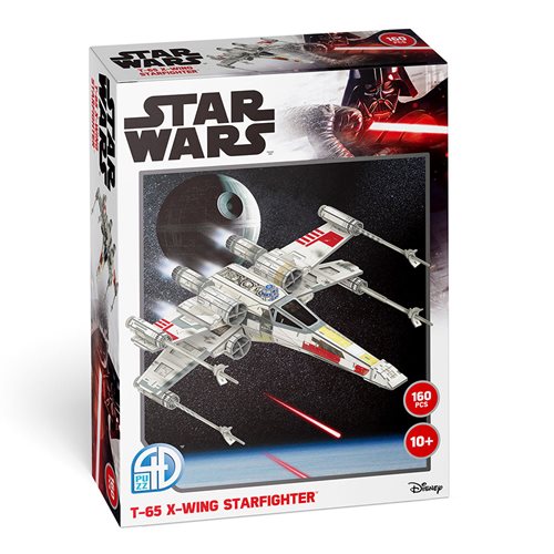 Star Wars T-65 X-Wing Star Fighter 3D Model Puzzle Kit