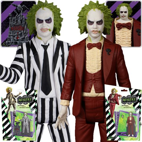 Beetlejuice 5 Points Action Figure Set of 2