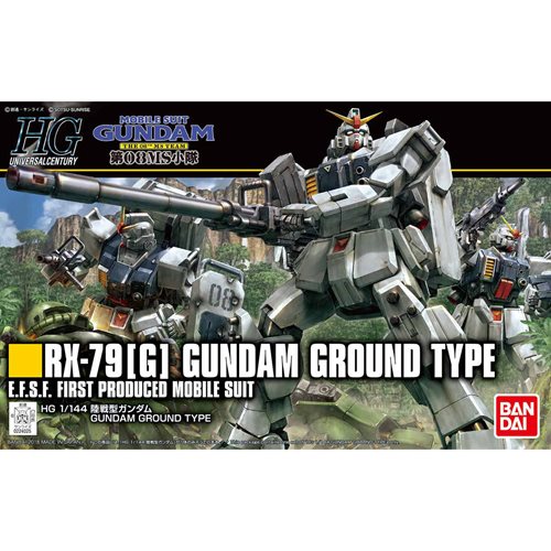 Mobile Suit Gundam The 08th MS Team RX-79(G) Ground Gundam Type High Grade 1:144 Scale Model Kit