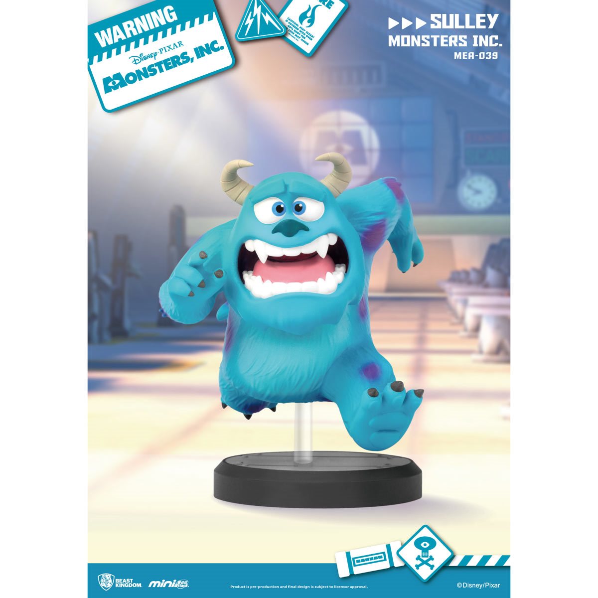 Loungefly Disney Pixar Monsters, Inc Doors Mini Backpack Sulley Mike Boo  Randall