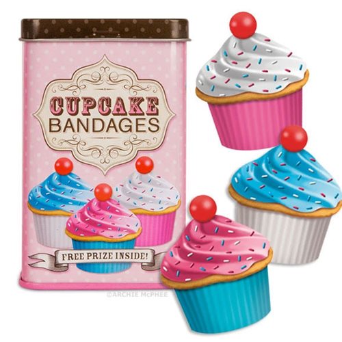 Cupcake Adhesive Bandages