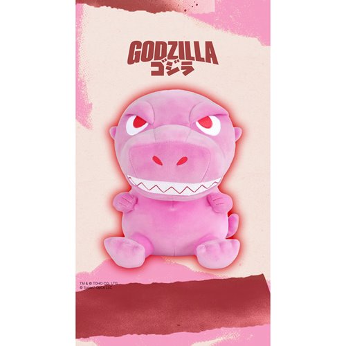 Godzilla Super Duper Plush Godzilla '89 (Pink)