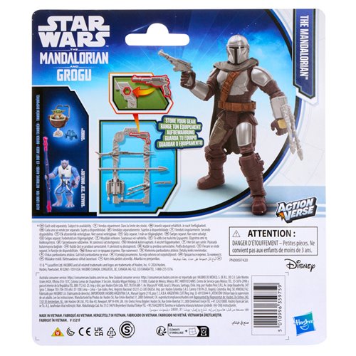Star Wars ActionVerse The Mandalorian 4 1/2-Inch Action Figure