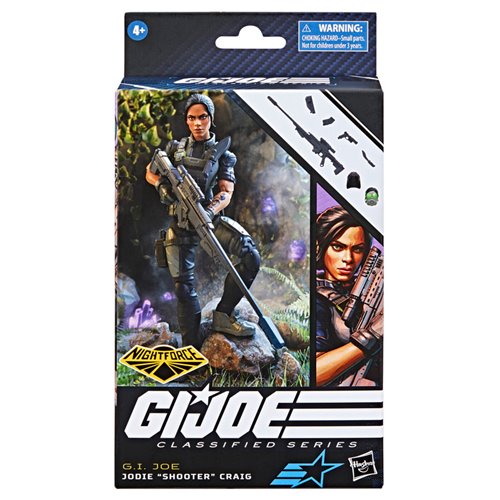 G.I. Joe Classified Series Nightforce Jodie Shooter Craig 6-Inch  Action Figure