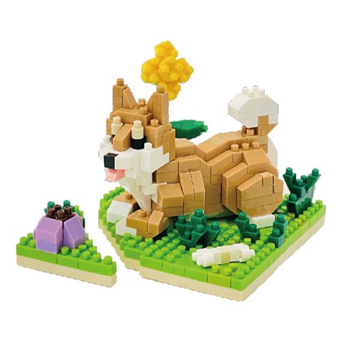 Dog Breed Shiba-Inu Version 2 Nanoblock Collection Series Constructible Figure