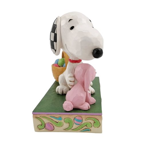 Peanuts Snoopy With Easter Basket Easter Surprises by Jim Shore Statue
