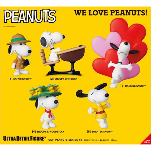 Peanuts Safari Snoopy Series 18 Ultra Detail Mini-Figure