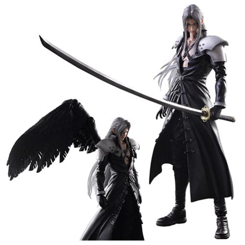 New In Box Play Arts Kai Final Fantasy VII 12 Advent Children Sephiroth Figur