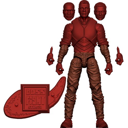 Vitruvian H.A.C.K.S. Customizer Series Fantasy Knight Ruby Red Blank Action Figure