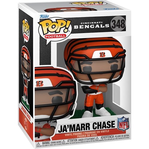 NFL Bengals Ja'Marr Chase (clear visor) Funko Pop! Vinyl Figure