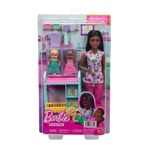 Barbie Careers Baby Doctor Doll with Black Hair