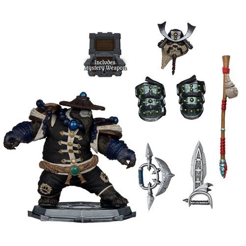 World of Warcraft Wave 2 Pandaren Monk and Rogue 1:12 Scale Posed Figure