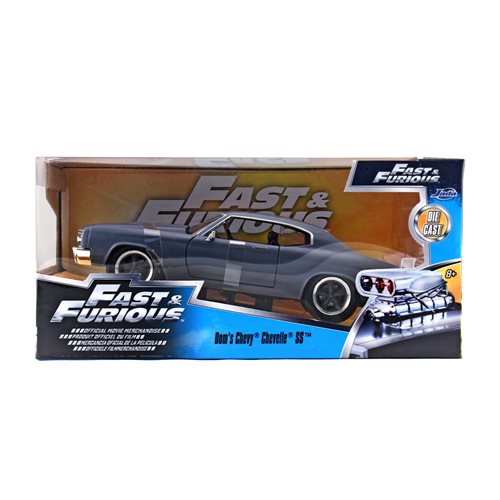 Fast and the Furious Dom's 1970 Chevrolet Chevelle SS 1:24 Scale Die-Cast Metal Vehicle