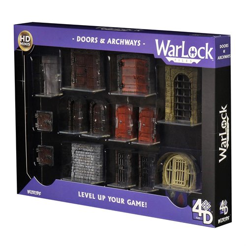 WarLock Tiles Doors & Archways Accessory Pack