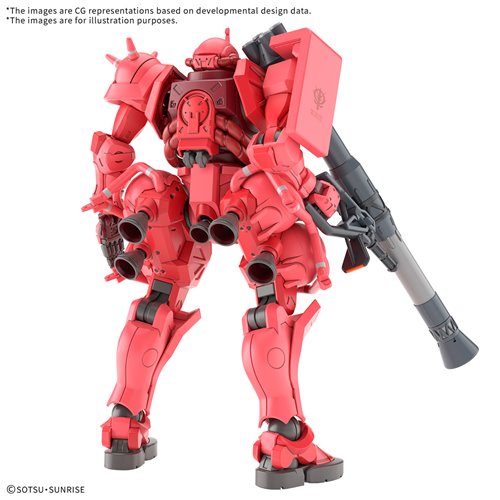 Mobile Suit Gundam GQuuuuuuX Char's Zaku High Grade 1:144 Scale Model Kit